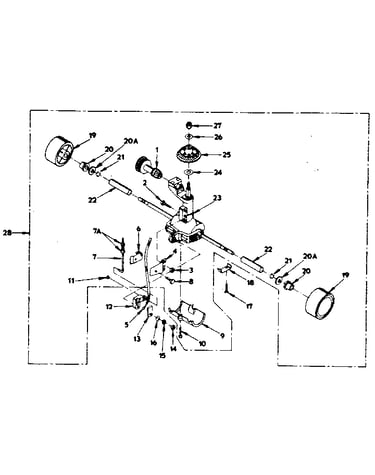 Wheel and axel assembly