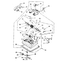 Kenmore 1753590180 nozzle and motor assembly diagram