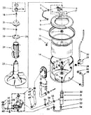 Tub and basket parts
