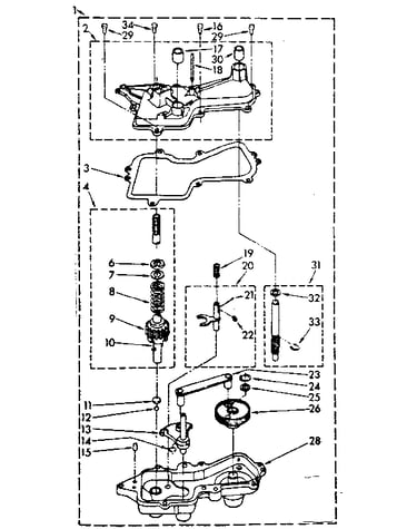 Gearcase parts