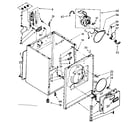 Kenmore 11086557120 cabinet parts diagram
