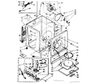 Kenmore 11087557120 cabinet parts diagram