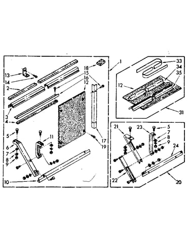 Accessory kit parts