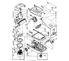 Kenmore 1162498183 vacuum cleaner parts diagram