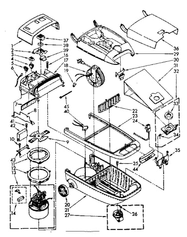 Vacuum cleaner parts