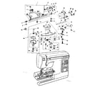 Kenmore 3851950280 shuttle assembly diagram