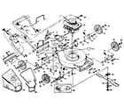 Craftsman 917383101 replacement parts diagram