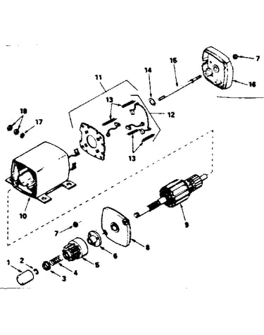 Starter motor