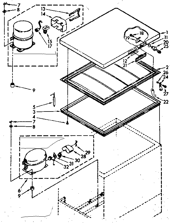 Door and unit parts