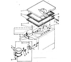 Kenmore 1988171985 door and unit parts diagram