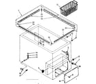 Kenmore 1988172215 cabinet parts diagram