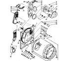 Kenmore 11086683300 bulkhead parts diagram
