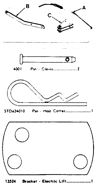 Clutch rod assembly