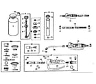 Craftsman 78615820 replacement parts diagram
