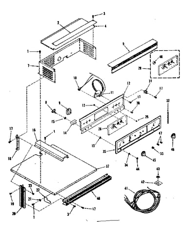 Control panel section