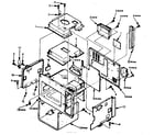 Kenmore 5648668610 body section diagram