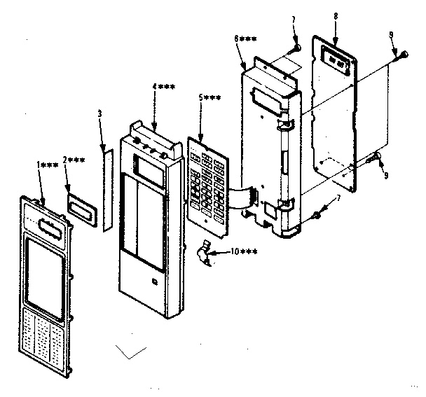 Control panel parts
