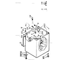 Kenmore 1107315612 cabinet parts diagram