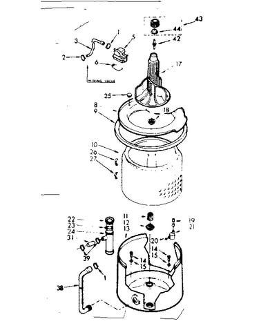 Tub and basket assembly