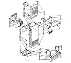 Kenmore 1068536960 air flow parts diagram