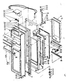 Refrigerator door parts