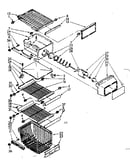 Freezer interior parts