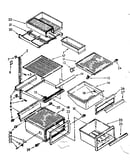 Refrigerator interior parts