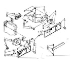 Kenmore 1068536970 air flow and control parts diagram