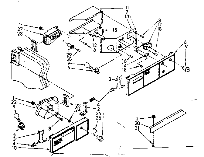 Air flow and control parts