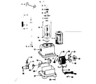 Sears 167FP55 replacement parts diagram