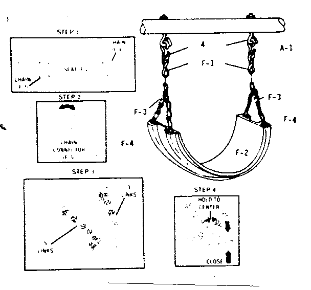Swing assembly f