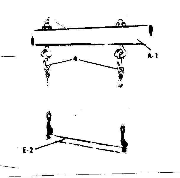 Trapeze assembly no. 80013