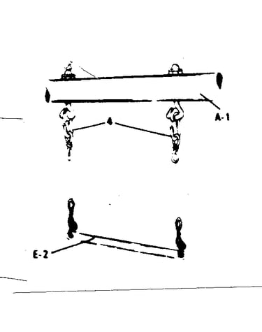 Trapeze assembly no. 80013