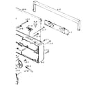 LXI 30421021550 rear cabinet and handle diagram