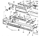 LXI 56497520551 front panel assembly diagram