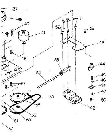Pickup base plate assembly