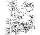 Craftsman 328375000 front throw reel mower parts diagram