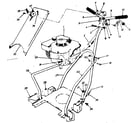 Craftsman 24788101 main frame diagram