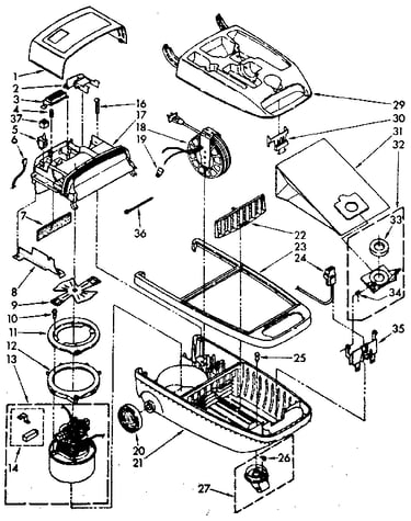 Vacuum cleaner parts