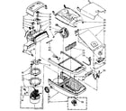 Kenmore 1162543082 vacuum cleaner parts diagram