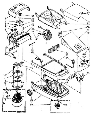 Vacuum cleaner parts