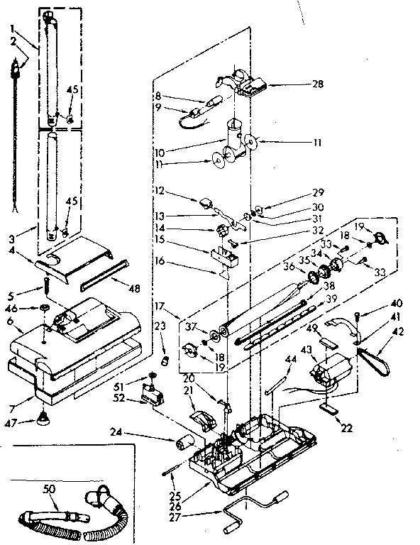 POWER-MATE PARTS FOR MODEL: 116.5418980