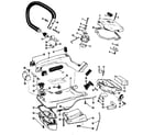 Craftsman 358350960 handle assembly diagram