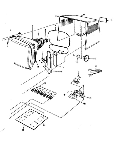 Monitor assembly