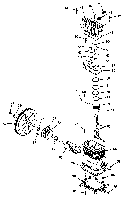Compressor pump