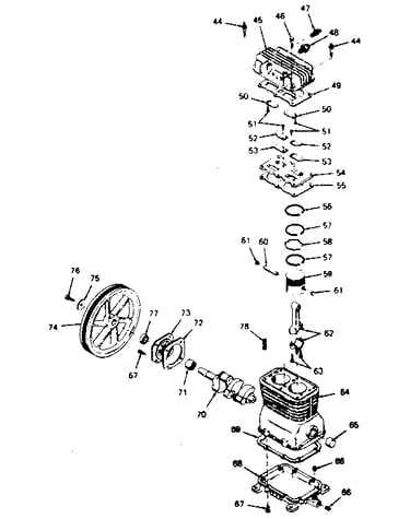 Compressor pump