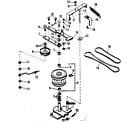Craftsman 842240681 pulley assembly diagram