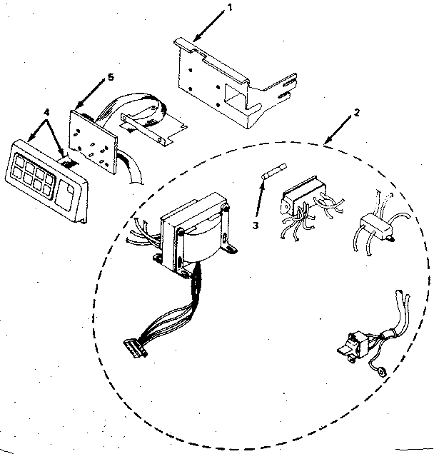 Control panel and power supply