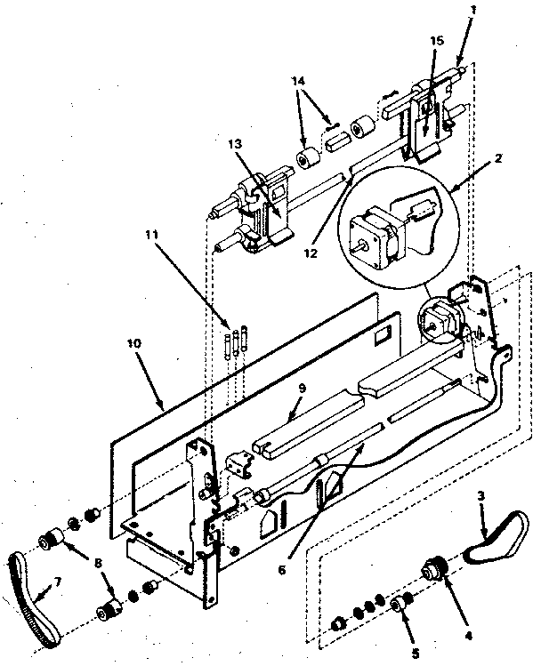 Paper feed and logic board