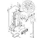 Kenmore 2538579181 cabinet parts diagram